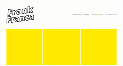Desktop Screenshot of frankfranca.com