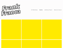 Tablet Screenshot of frankfranca.com